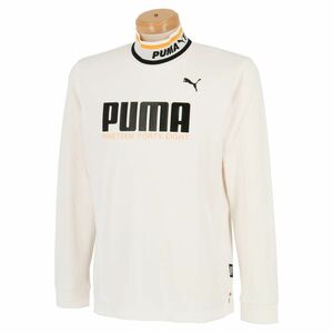 送料無料◆新品◆PUMA GOLF リブカラー モックネック 長袖シャツ◆(XXL)◆539365-04◆プーマ ゴルフ