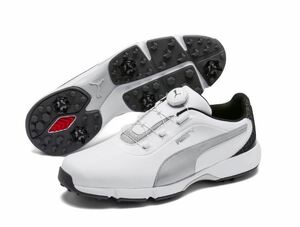 送料無料◆新品◆プーマ PUMA GOLF フュージョン ディスク スパイクシューズ◆(26.0)◆192226-01◆ゴルフシューズ