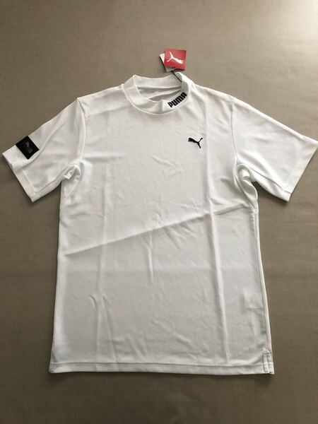 送料無料◆新品◆PUMA GOLF 半袖モックネックシャツ◆(XL)◆624431-02◆プーマ ゴルフ