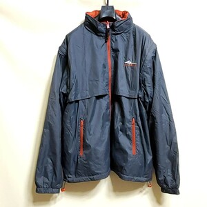 B6 CRUISEWEAR&COMPANY 2XL リバーシブル ナイロン フリース ジャケット アウトドア アウター ビッグサイズ アメリカ 古着 防寒 メンズ