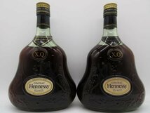 未開栓 洋酒 ヘネシー XO 金キャップ グリーンボトル Hennessy 700ml 40% 13本セット コニャック ブランデー 送料無料_画像6