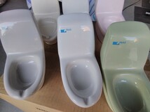 INAX トイレ便器 灰皿 陶器　LIXIL 置物　色見本_画像3
