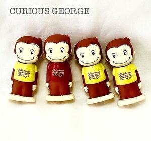 【おさるのジョージ/キュリアス・ジョージ/Curious George】Tm&uni/フィギュア/ソフビ/ミニフィギュア/コレクション/キュリアスジョージ/