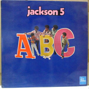 JACKSON 5-ABC (UK オリジナル・ステレオ LP/表面コーティング折り返しジャケ)