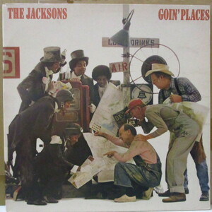 JACKSONS-Goin' Places (Dutch 80's 再発 LP+インナー/光沢見開きジャケ)