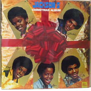 JACKSON 5-Christmas Album (UK オリジナル・ステレオ LP/両面コーティング・ジャケ)