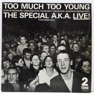 SPECIAL AKA， THE-Too Much Too Young (UK オリジナル「紙ラベ」7+表面コーティン