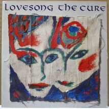 CURE， THE-Lovesong (UK オリジナル「紙ラベ 」7インチ+光沢固紙ジャケ)_画像1