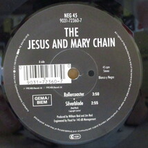 JESUS AND MARY CHAIN， THE-Rollercoaster E.P. (EU オリジナル 7インチ+_画像3