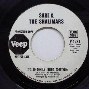 SARI ＆ THE SHALIMARS-It's So Lonely (Promo)