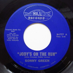 SONNY GREEN-Jody's On The Run (Hill-777)