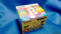 【A】TDK★CD-R 650MB★20枚 タフネスディスク　カラーミックス 日本製_画像1