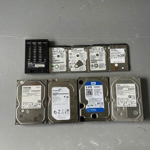 HDD SSD ハードディスク SATA 9個セット　TOSHIBA HGST WD BLUE HITACHI