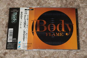 【V系】BODY (ボディ / 瀧川一郎 / 菊地哲 / D'ERLANGER / デランジェ)　廃盤CD「FLAME (フレーム)」