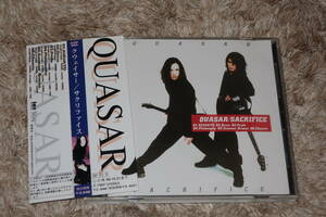 【V系】QUASAR (クウェイサー)　廃盤CD「SACRIFICE (サクリファイス)」　BLUE / SHIGE / Kill=slayd / JUN≒NA