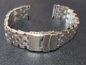 22mm エンジニアブレス 腕時計ステンレスベルト 無垢