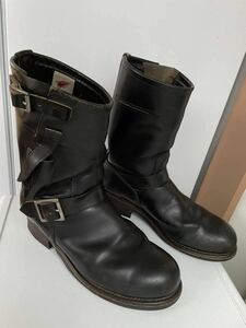  【希少廃盤品 ナイフポケット】 PT99 RED WING レッドウィング 8270 エンジニアブーツ 8.5 サイズ 8 1/2D 26.5cm ヒール交換