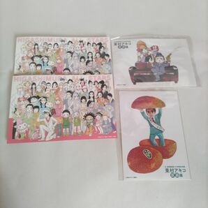 東村アキコ展　ポストカード　生写真　セット　原画展　石ノ森萬画館　非売品　イラスト　漫画家　ひまわり　ママはテンパリスト　海月姫