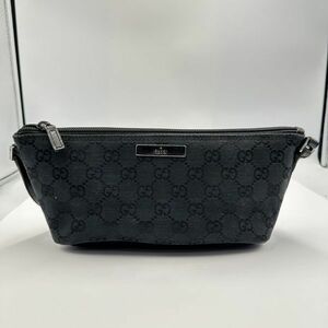 H116-J012386-1 GUCCI グッチ 039.1103.200047 レザー GGキャンバス ハンドバッグ ミニバッグ 手提げかばん 手持ち レディース ①