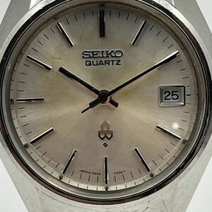 L366-J008931-1 ◎ SEIKO セイコー メンズ腕時計 クオーツ デイト シルバー文字盤 3802-7020 アナログ 3針 フェイス約34mm ③