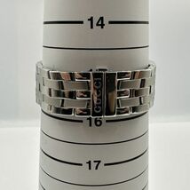 L137-SK12-221 GUCCI グッチ 5500M クォーツ デイト シルバー文字盤 3針 アナログ メンズ 腕時計 約35mm 箱付き ①_画像6