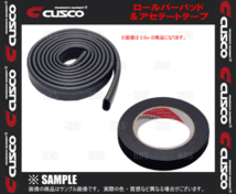 CUSCO クスコ ロールバーパッド Φ40専用 5.5m ブラック アセテートテープ 2点セット (00D-270-PB/00D-251-AB_画像3
