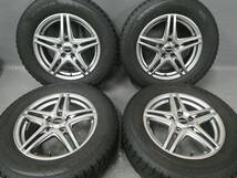 バリ山セット HOTSTUFF WAREN W04 6.5J-16PCD114.3ET53+TOYOトランパスTX 215/65R16 98Q 2021年製 エルグランド C-HR エスティマ CX-30_画像2