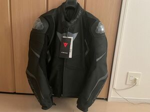 バイク Dainese/ダイネーゼレザージャケット ブラック サイズ 62 