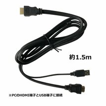 HDMI KVM切替器 HDMI4入力1出力 セレクタ―　USB2.0 3ポート KVMスイッチ USB機器共有 キーボード マウスなど 4Kx2K@30Hz_画像5