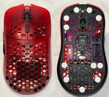 G-Wolves HTX-4K Wireless mouse Ruby ゲーミングマウス ジャンク_画像6