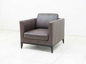 * beautiful goods *#AD CORE#MD-210A A-modee- mode single sofa # imitation leather #1 seater .1P#245,300 jpy # inspection actus ite-IDC large . furniture 