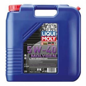 21329 モリジェンニュージェネレーション 5W40 20LLIQUI MOLY リキモリ LIQUI MOLY リキモリ エンジンオイル 5W-40 20L 20リットル