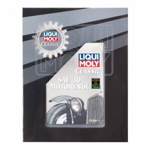 1133 クラシックモーターオイル SAE 30 5LLIQUI MOLY リキモリ LIQUI MOLY リキモリ エンジンオイル SAE30 5L 5リットル Classic