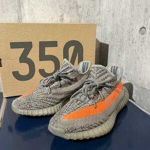 21年製 美品 adidas YEEZY BOOST 350V2 GW1229 ベルーガ リフレクティブ アディダス イージーブースト US9.5 JP27.5cm