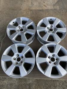 トヨタ純正アルミホイール　17×6.5J ET35 5H PCD114.3 アルファード純正？