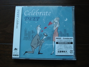 即決★送料無料 未使用品！ DEEP / Celebrate 通常盤初回仕様限定CD