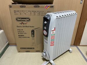 デロンギ DeLonghi オイルヒーター DRAGON3 ドラゴン3 D091549EFS-MG 動作品