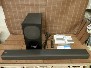 ●SONY ソニー SA-G700 SA-WG700 サウンドバー ウーファー ホームシアター システム スピーカー 2021年製 音響 機器 オーディオ