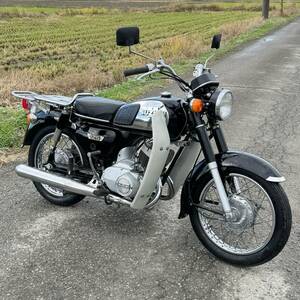 スズキ K125 コレダ 実動 ヤマハカワサホンダ検)C92 C200 C110 CB72 C115 CL72 FT1 ボブキャット CD CB93 ベンリィ CB 2スト セル付き 12V