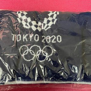 東京2020公式オリジナル商品　バスタオル　青色　新品