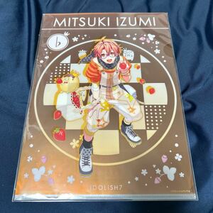 送料185円アイドリッシュセブン 一番くじ しゅやくだ！王様プリン クリアファイル 和泉 三月 アイナナ 