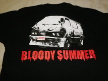 LIPCREAM リップクリーム 黒 Tシャツ BLOODY SUMMER フウドブレイン S.O.B GAUZE DEATHSIDE _画像3