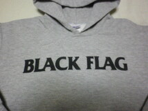 BLACK FLAG GILDAN製 パーカー ブラックフラッグ デッドケネディーズ バッドブレインズ サブライム_画像4