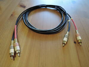 #BELDEN ( Belden ) 1503A* black [ less handle da*2 core RCA cable (2.0m× 2 ps 1 set )] easy person direction stamp 