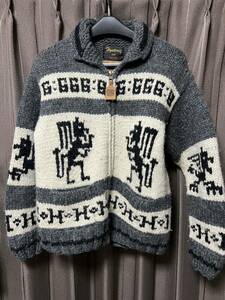 HYSTERIC GLAMOUR × CANADIANSWEATERカウチンニット ジップアップ ヒステリックグラマー