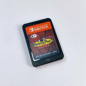 323☆中古☆ ニンテンドースイッチソフト 『Winning Post 9 2021』 ウイニングポスト 競馬シュミレーション Nintendo Switch 現状品