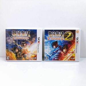 92【中古】Nintendo 3DS 戦国無双 Chronicle / 戦国無双 Chronicle 2nd セット 任天堂 ニンテンドー 3DS ゲームソフト 現状品