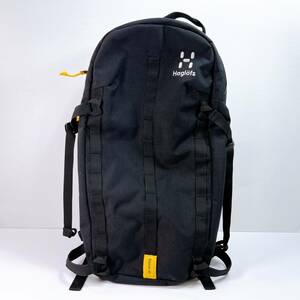 48【中古】Haglofs Elation 30 ホグロフス リュックサック ブラック デイパック メンズ レディース クロスバッグ ナイロン 現状品