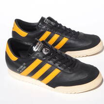 レア!! US 8 1/2 / 26.5cm 限定 08年製 adidas adidas Beakenbauer ベッケンバウアー 黒ｘ黄_画像1