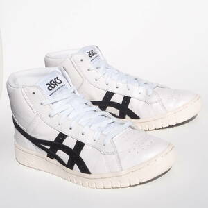 美品!! US 9 / 27㎝ ASICS Tiger GEL-PTG HI アシックスタイガー ゲル ポイントゲッター HI 白ｘ黒